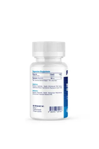 Magnesium Bisglycinate - 45 Kapsül - FLAVA (1)