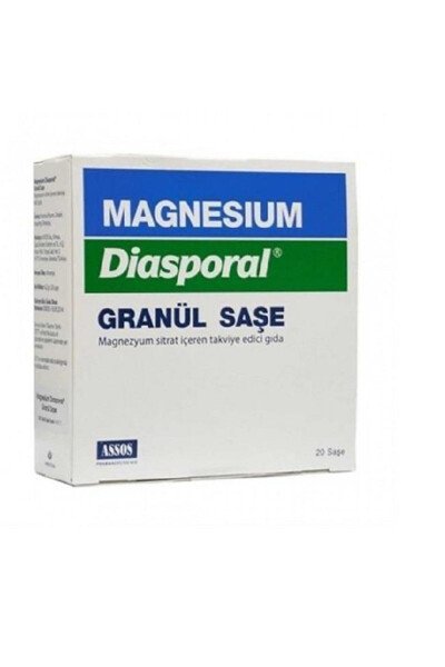 Magnezyum Diasporal Granül 20 Saşe - 4