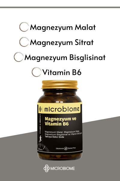 Magnezyum Ve Vitamin B6 30 Tablet - 5