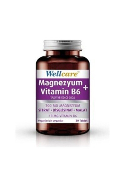 Magnezyum+vitamin B6 Takviye Edici Gıda 30 Tablet - 5