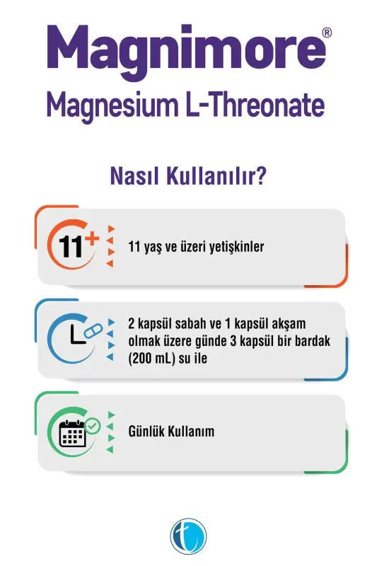 Магний L-треонат 90 капсул - 3