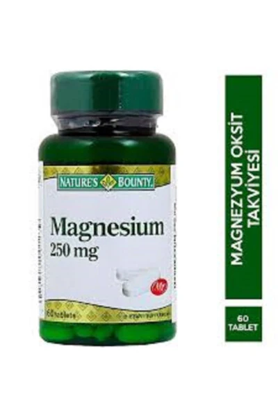Magniy 250 Mg 60 Tablet - NATURE'S BOUNTY