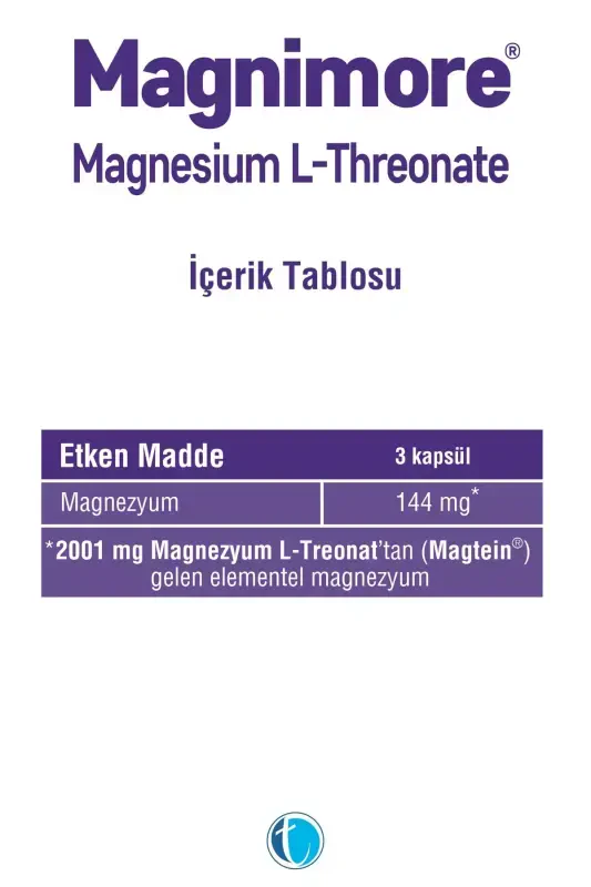 Magniy L-treonat 90 Kapsula - 2