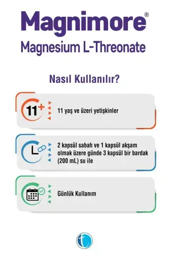 Magniy L-treonat 90 Kapsula - 3