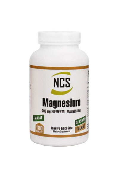 Magniy Malat Glitsinat Taurat 180 tablet X 2 quti - NCS (1)