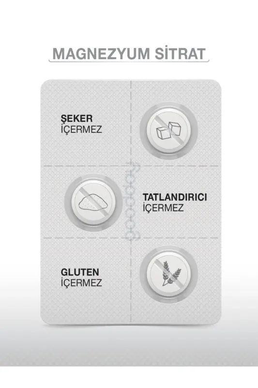 Magniy Plus S (MAGNIY SITRAT) & P5p 30 Tabletka - 6