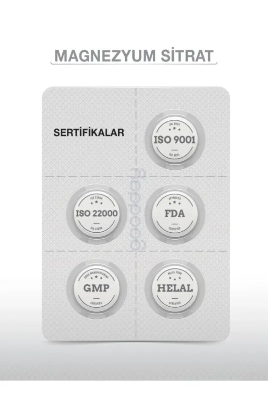Magniy Plus S (MAGNIY SITRAT) & P5p 30 Tabletka - 7