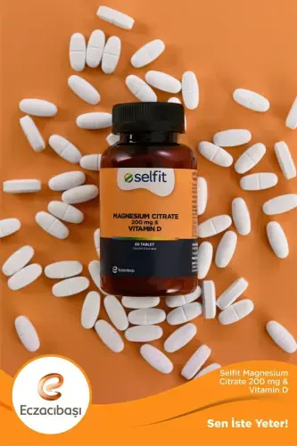 Magniy Sitrat 200 Mg & D vitamini 60 Tablet - 6