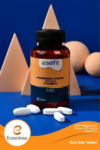 Magniy Sitrat 200 Mg & D vitamini 60 Tablet - 7