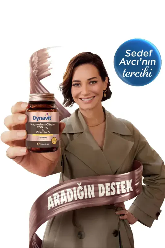 Magniy Sitrati 200 Mg D Vitamini / 60 Tabletka - 2