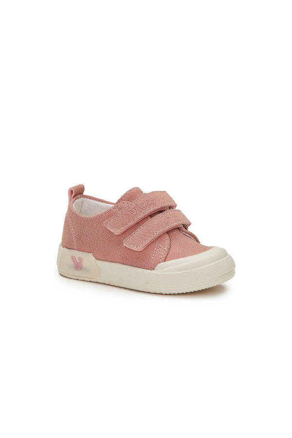 Mago Lighted Model Girl Baby and Child Quality Sports Shoes - Powder Pink Sneaker - 5