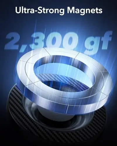 ESR for MagSafe Car Mount, Magnetic Car Phone Holder Mount, Air Vent/Dashboard Magnetic Phone Mount for iPhone 17/16/15/14/13/12, Galaxy S25, Pixel 10, Strong Magnets, Charging Not Supported - 3