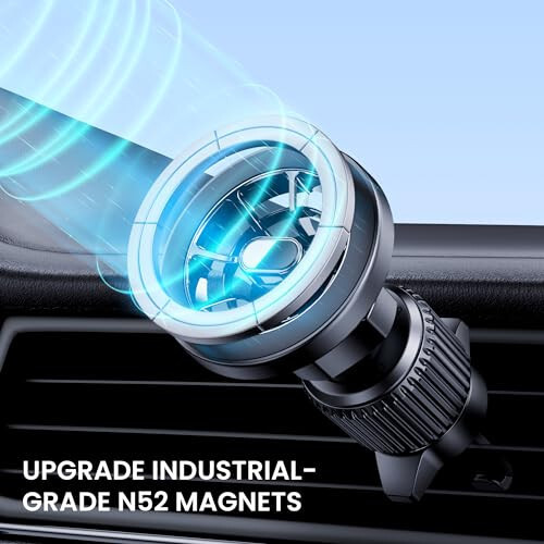 MagSafe Avtomobilga O'rnatish uchun PGU, [Eng Kuchli Magnitlar][Cheksiz Burchaklar] Avtomobil Ventile Telefonni Ushlash uchun Magnit Telefonni Ushlash Avtomobilga O'rnatish iPhone 12/13 /14 Pro Max Mini MagSafe Qopqog'i Barcha Telefonlar - PGU (1)