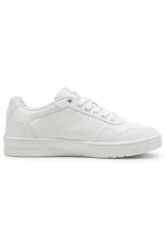 395021-01 Court Classy Unisex Spor Ayakkabı BEYAZ - PUMA White-PUMA Silv - 2