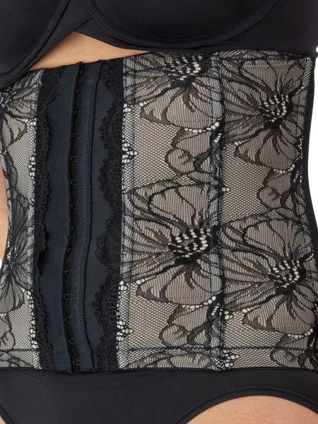 Maidenform ayollar uchun shakllantiruvchi ichki kiyim qattiq nazoratli dantelli bel bog'ichli ichki kiyim, uslubi W82006, o'lchamlari 3XL gacha - 4