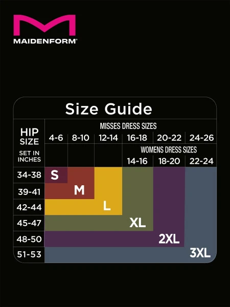 Maidenform Женский корректирующий белье Cool Comfort Ultra Firm Waist Trainer, Модель W83067, Размеры до 3XL - 5