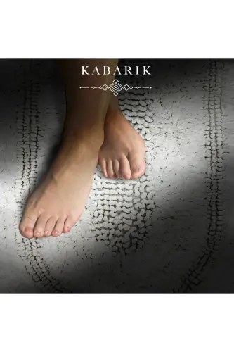 Макарон Овал Крем 2 ли ванна хонаси пасмоси тўплами 100% пахта ванна чойшаби туалет анжомлари - 5