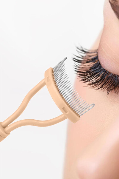 Makeup Applicator Eyelash Separator Comb Eyelash Curler Eyelash Styling Tool - 8