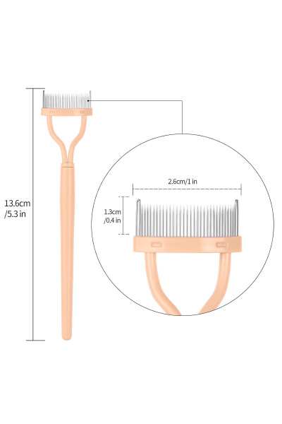 Makeup Applicator Eyelash Separator Comb Eyelash Curler Eyelash Styling Tool - 11