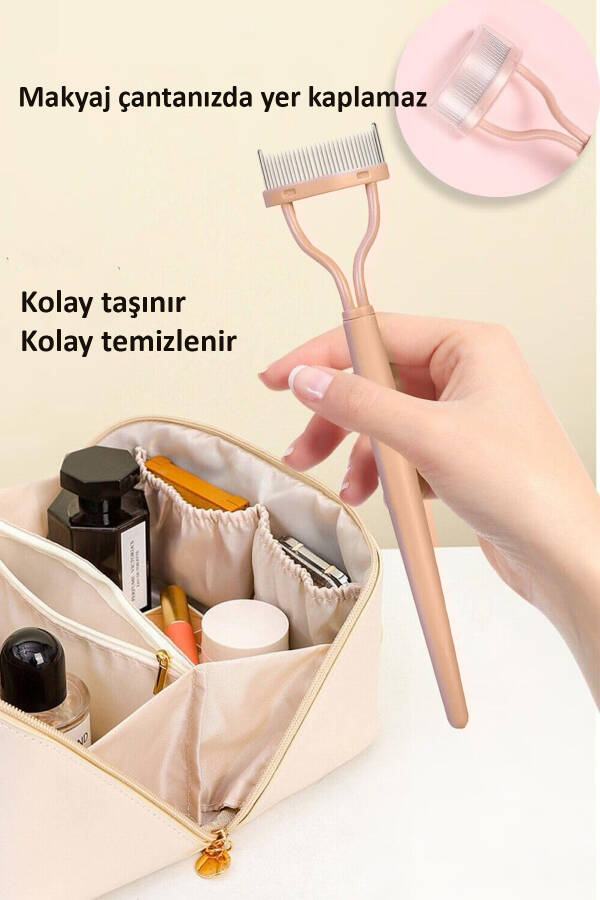 Makeup Applicator Eyelash Separator Comb Eyelash Curler Eyelash Styling Tool - 14