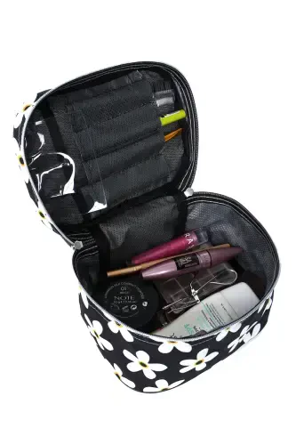 Makeup Bag Cosmetic Makeup Box-Daisy - RELIANCE (1)