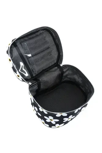 Makeup Bag Cosmetic Makeup Box-Daisy - 5