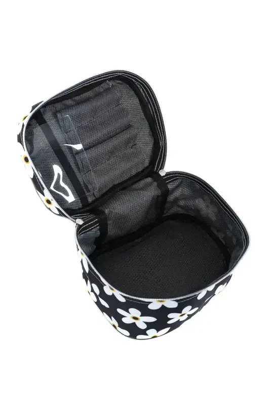 Makeup Bag Cosmetic Makeup Box-Daisy - 5