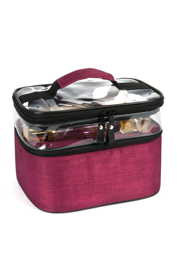 Makeup Bag Makeup Case Transparent Bag Professional Travel Set Modern Design 431550 - 4