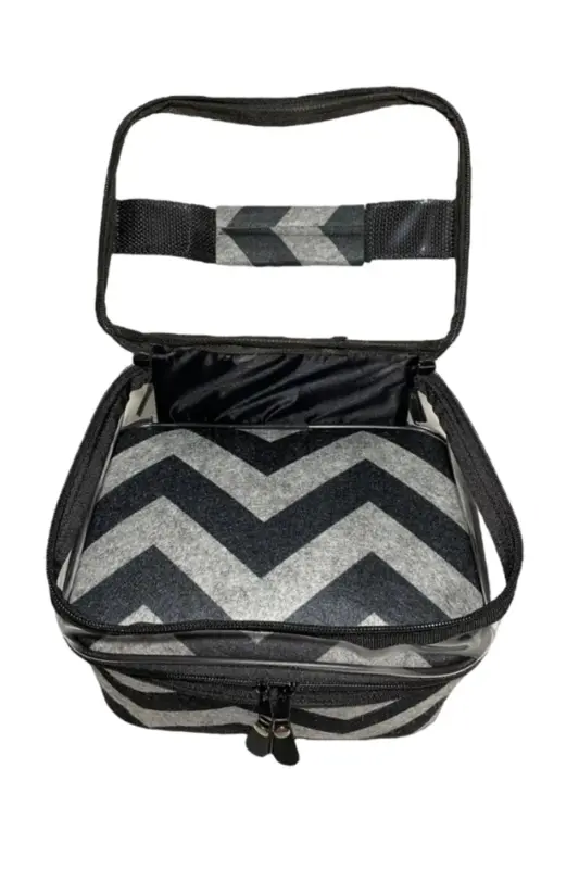 Makeup Bag Travel Women's Toiletry Bag New Product More Stylish More Chic More Durable Cosmetic Bag-ZIGZAG - 4