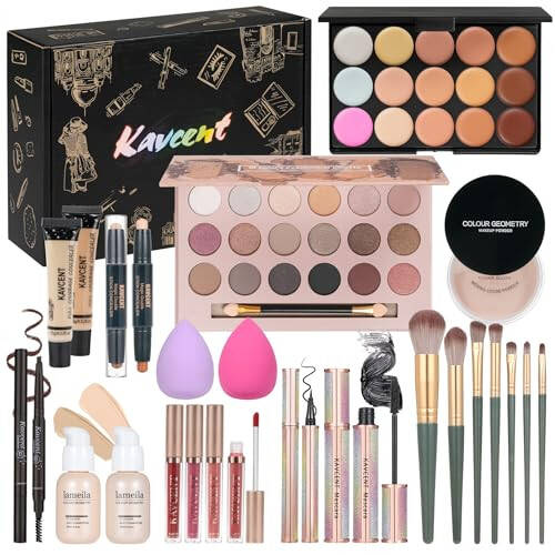 Makeup Kit, Makeup Sets for Teens, Makeup kits for Women Teenagers, Eyeshadow Palette, Foundation, Concealer, Lipgloss, Makeup Kit for Women Full Kit - 1