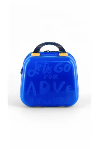 Makeup Suitcase & Hand Luggage-Navy Blue - 5