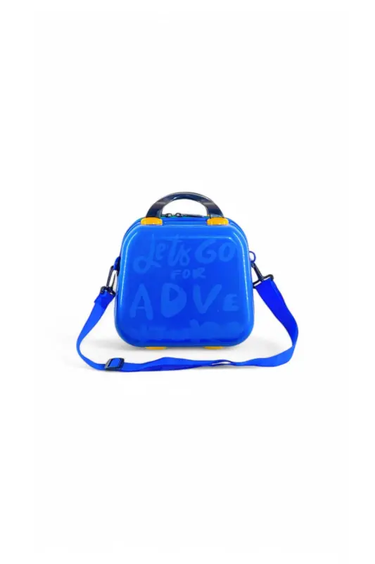 Makeup Suitcase & Hand Luggage-Navy Blue - 6