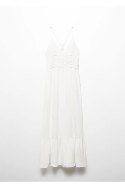 Макси-платье с рюшами - 3