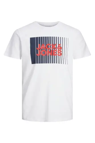 Male T-shirt-White - 5