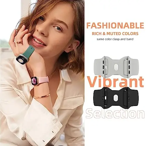 Maledan 6 Pack Bands Apple Watch Band 38mm 40mm 41mm 42mm 44mm 45mm 46mm 49mm ayollar erkaklar uchun mos keladi, iWatch Apple Watch Series 11 10 9 8 7 6 5 4 3 2 1 SE Ultra uchun yumshoq silikon sport tasmachasi - 4