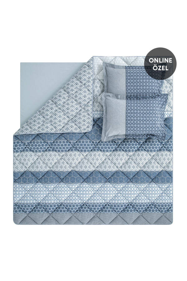 Malin Double Sleep Set - Blue - 4