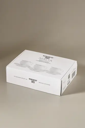Malta 6 kishilik kofe fincan to'plami 100 ml - 9