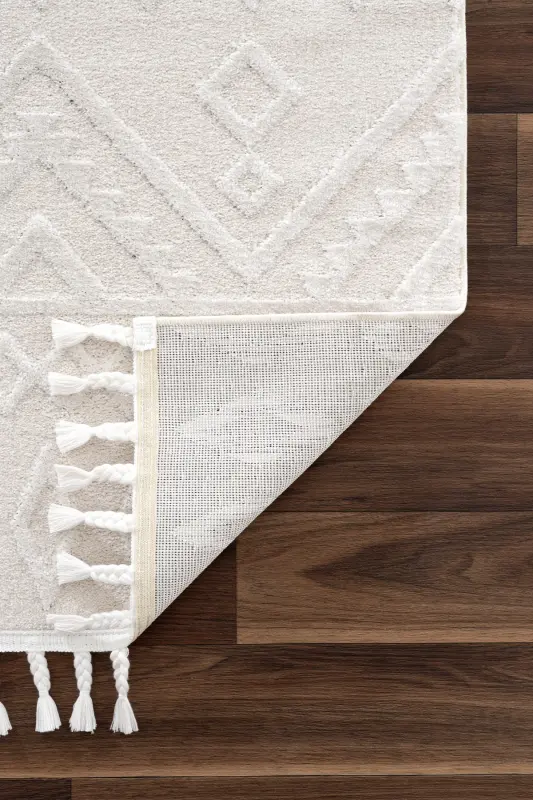 Malta Scandinavian Cream Carpet Living Room Bedroom Hallway Kitchen Machine Carpet 33412a - 6