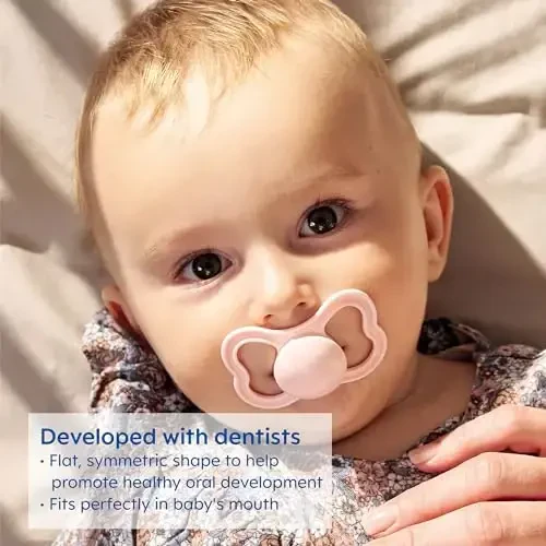 MAM Air Day & Night Baby Pacifier, for Sensitive Skin, Glows in The Dark, 3 Pack, 16+ Months, Boy - 4