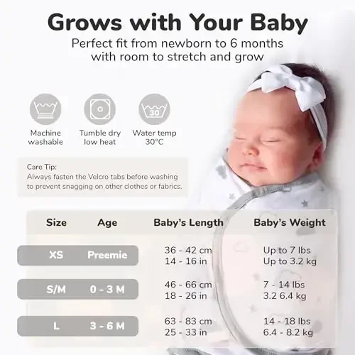 Mama Cheetah Baby Swaddle Blanket fermuar bilan, yangi tug'ilgan chaqaloq uchun o'rash qopi, chaqaloq o'rash uyqu qopi 4-7 lbs, o'g'il va qiz bolalar uchun chaqaloq o'rash, 3 dona - 5