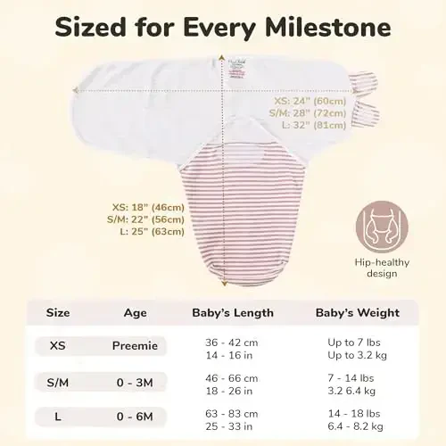 Mama Cheetah Baby Swaddle Blanket with Zipper, Newborn Swaddle Sack, Baby Swaddles Sleep Sack 0-3 Months, Baby Swaddle Wrap for Baby Boy & Girl, 3-Pack - 4