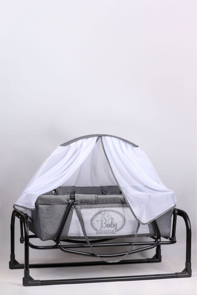 Мама Рядом Люкс Колыбель Лен Ткань Тюль Портативный 3 P - SMC