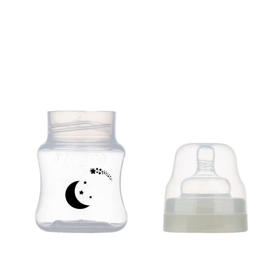 Mamajoo Night & Day Baby Bottle 160 ml & Anti-Colic Nipple No: 1 / S - 3