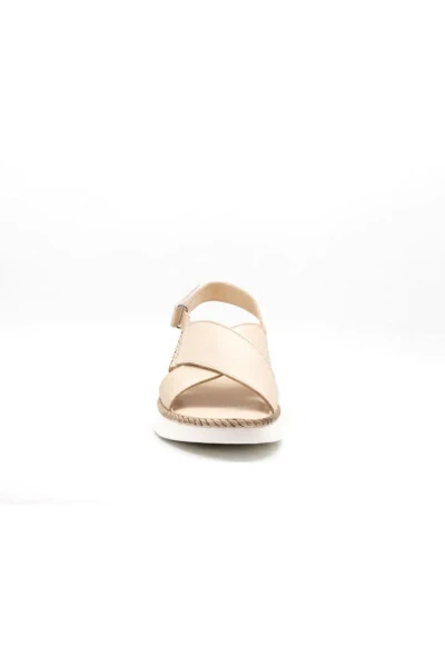 MAMMA MIA D24YS-1355 ортопедические кожаные женские сандалии - 4