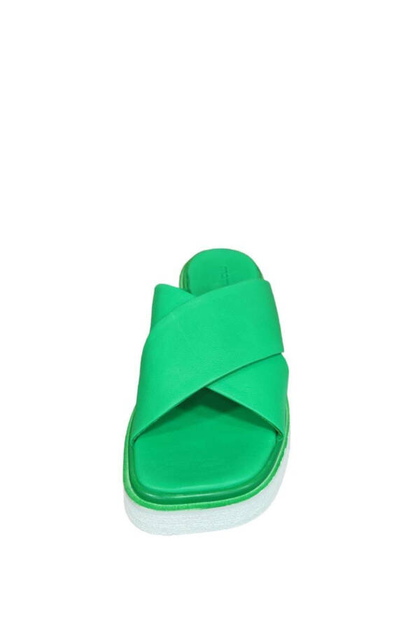 MAMMAMİA D24YT-2280 THICK SOLE ORTHOPEDIC LEATHER LAD - 3