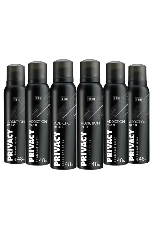 Man Addiction Erkaklar Deodoranti 6x150ml - 1
