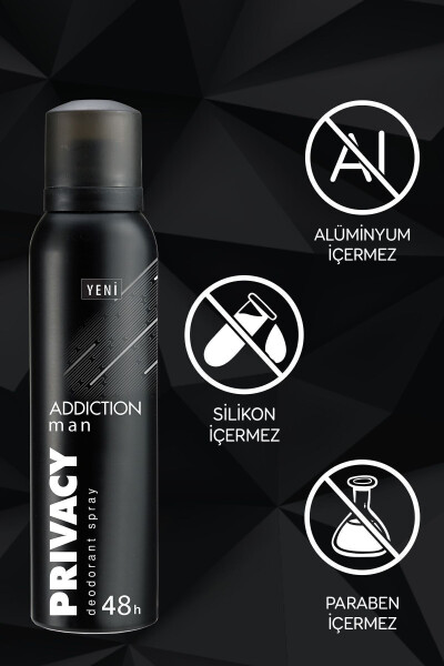 Man Addiction Erkaklar Deodoranti 6x150ml - 7