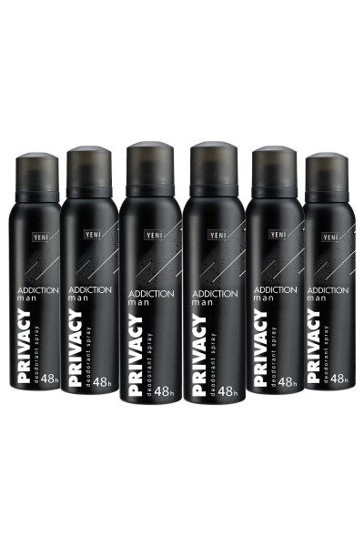 Man Addiction Erkek Deodorant 6x150ml - 6