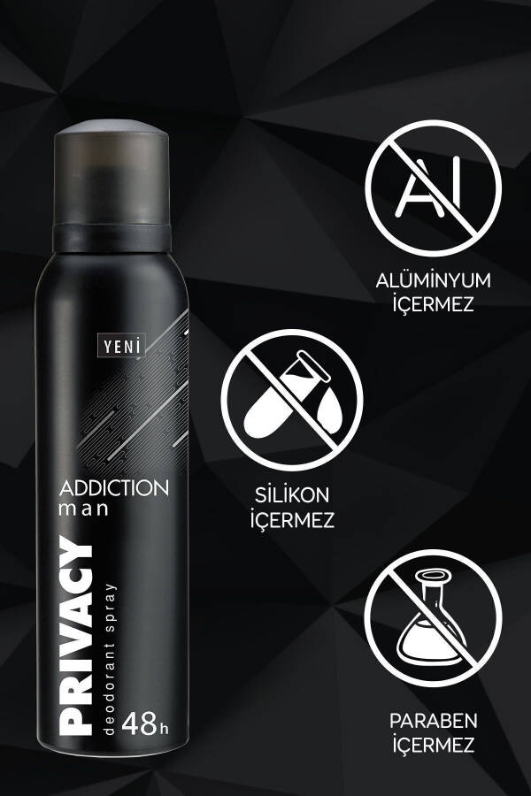 Man Addiction Men's Deodorant 6x150ml - 7