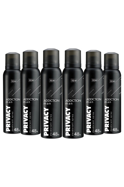 Man Addiction Men's Deodorant 6x150ml - 11